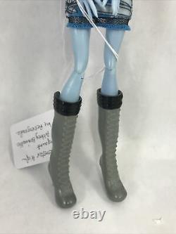 Monster High Abbey Bominable Ooak Repaint Bjd Artist Rétrograde Faceup Art Doll