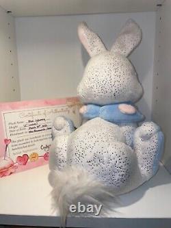 Neopets 12 Lapin Cybunny Bleu OOAK Peluche d'Artiste Fait Main par SweetStitchesPlushies