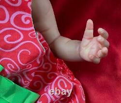 Nouveau Bébé 24 Ans Aa/ Ethnic Bébé Fille Avec Plaque Du Ventre Régénérer Artiste Peg Spencer