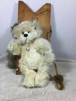 OOAK Magnifique Ours d'Artiste de 12 pouces en Papoos par Susan Redstreake Geary de Bear Paws