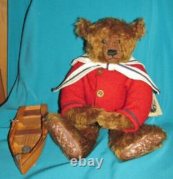 Ooak 14in. L'ours Mohair Andy Par Pat Murphy De Murphy Bears-à Partir De 1996
