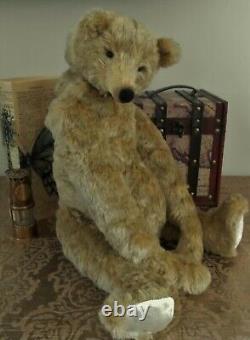 Ooak 21 Artiste Anglais Mohair Growler Bear Grenadier De Lesley & The Bears