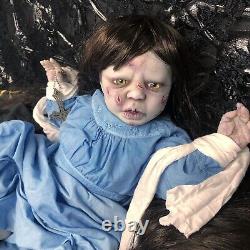 Ooak Alternative Réaliste Renaître Exorciste Regan Macneil Art Horror Doll