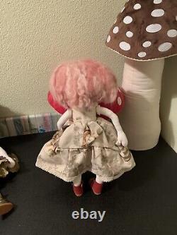 Ooak Artist Made Art Doll. Handmade Rag Doll Dernière Inscription Free P&p Spg Navire