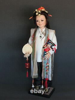Ooak Artist Original Porcelaine Doll Rose De Margaret Mousa