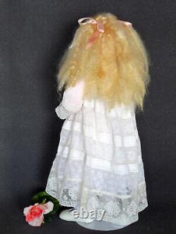 Ooak Artist Original Wax-over-terracotta Doll Cindy De Cindy Koch. Magnifique