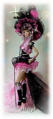 Ooak Barbie Comme Saloon Fille. Poupée De Collectionneur Western Ooak Fantasy Par Dollocity