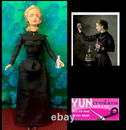 Ooak Barbie Doll Comme Marie Curie Inspirant Les Femmes Sur Mesure Art Collectionneur