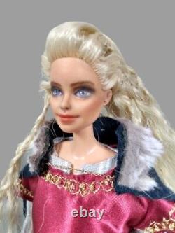 Ooak Barbie Poupée Historique Repeint Norse Noble Dame Ancienne Scandinavie Viking