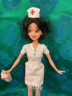 Ooak Betty Boop Infirmière Barbie Doll Handmade Custom Collector Unique Fan Art
