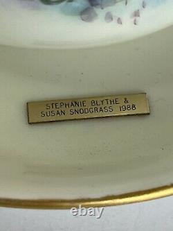 Ooak Les Fées Dans Une Tasse De Thé Susan Snodgrass Et Stephanie Blythe Porcelaine 1988 Art