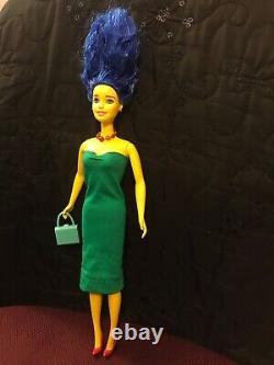 Ooak Marge La Poupée Barbie Simpsons Custom Fashion Collector Yuncreations Unique