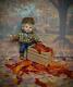 Ooak Miniature Boy Toddler 112 Doll Dollhouse Posable Artist Sculpted