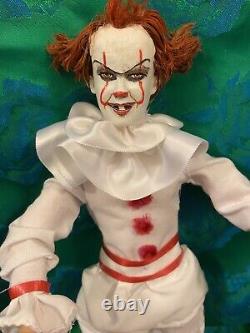 Ooak Pennywise Ken Doll It Clown Horror Handmade Custom Collector Unique