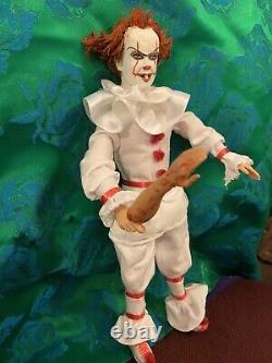 Ooak Pennywise Ken Doll It Clown Horror Handmade Custom Collector Unique