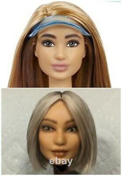 Ooak Repeint Mtm Barbie Doll