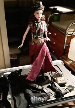 Ooak Steampunk Barbie Lady Adventurer 16 Échelle Artisanale Amazing! Navires Libre