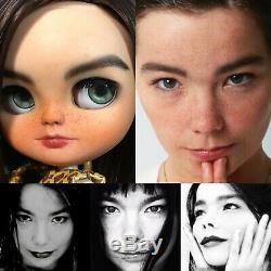 Ooak Sur Mesure Repeint Icy Doll Par Ses Artiste Bjork Unique Fille Changement 4 Eye Blythe