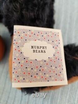Pat Murphy Artist 18 Mohair Bear Basil Le 2/3 Avec Conteneur De Candy, Nouveau Avec Tags