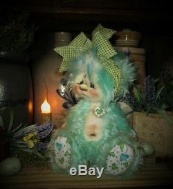 Patti Ratties 10 Oursons Coeur Cub Ooak Cadeau Lapin Doll Artiste Sikes