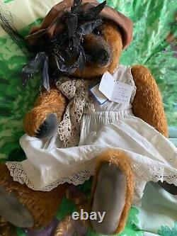 Portobello Bear Co Lady Philippa 1/1 Né 2001 Teddy Bear Par Amy Goodrich