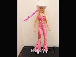 Poupée Barbie de l'Ouest OOAK faite à la main, personnalisée, collectionneur unique, fanart du film Margot