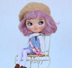 Poupée Blythe personnalisée OOAK Neo TBL Icy Doll Happy Lavender Hair de Hanydolls Artist