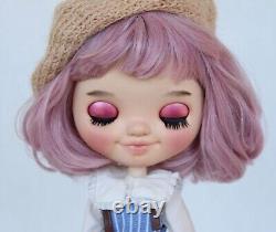 Poupée Blythe personnalisée OOAK Neo TBL Icy Doll Happy Lavender Hair de Hanydolls Artist