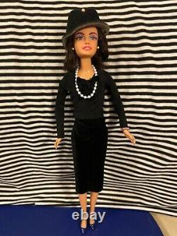 Poupée Ooak Coco Chanel Française Designer Custom Repaint Handmade Collector Barbie