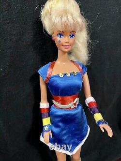 Poupée Rainbow Brite OOAK Barbie personnalisée, fabriquée à la main, œuvre de collection unique et faite à la main