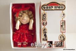 Poupée Shirley Temple avec boîte d'affichage, 112 Miniature Artisanale Unique en Son Genre (OOAK)