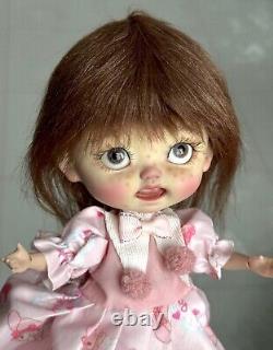 Poupée artiste OOAK rare collection fait main non Blythe