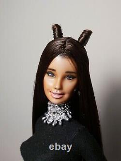 Poupée d'art Ariana Grande OOAK, relookage réaliste de Barbie célébrité