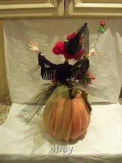 Poupée d'art unique WITCH Sybil par Gerri Ridge, Halloween/ Automne