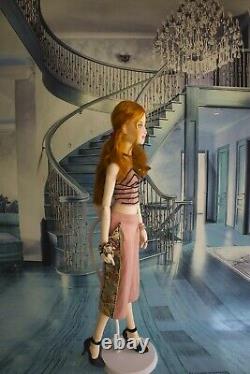 Rebecca, une poupée d'art inspirée du vintage, unique en son genre, Lady de la mode, Gayle Wray.