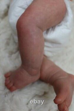 Reborn Baby Doll Carter 7lbs Child Safe, Full Limbs, Artiste 9 Ans Sunbeambabies
