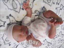 Reborn Baby Doll Preemie 16 Précoce Megan Par L'artiste De Dan 6ans Sunbeambies