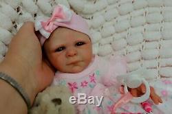 Reborn Baby Doll Preemie 16 Précoce Tayla Par L'artiste De Marie 9yrs Sunbeambies