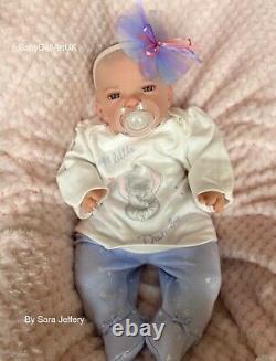 Reborn Baby Girl Doll Arianna, Nouveau-né Par Uk Artist #babydollartuk