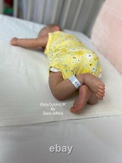 Reborn Baby Girl Doll Willow (willa De Cassie Brace) Coa 141/1800 De L'artiste Britannique