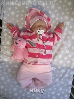 Reborn Toddler Doll 8lbs Bountiful Baby Girl Artist 7 Ans Dan Sunbeambabies Ghsp