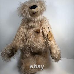 Samuel par Domi Bears Doris Minuth, ours en peluche artistique fait main, modèle unique, 19 pouces