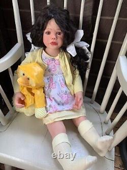 Sweet Reborn Baby Girl Doll Carolina A Été Maxima Par Sigrid Bock Completed Child