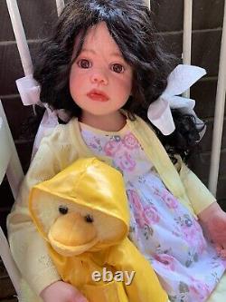 Sweet Reborn Baby Girl Doll Carolina A Été Maxima Par Sigrid Bock Completed Child