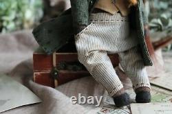 Teddy Handmade Interior Toy Collectable Gift Animal Ooak Horse Coat Doll Décor