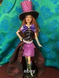 The Mad Hatter Ooak Barbie Doll Alice Couture Custom Handmade Collector Unique
