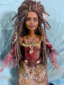 Tia Dalma Calypso Ooak Barbie Poupée Sorcière Unique Pirates Fait Main Des Caraïbes