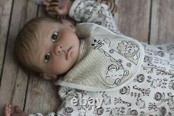 Vente De La Momme! Reborn Baby Boy Astrid Par Sandra Maxwell Prototype Artiste Gagnante