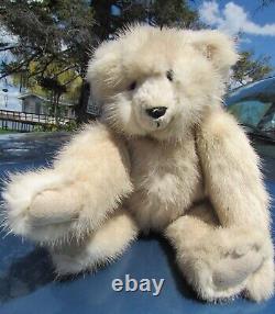 Vintage Teddy Ours 13 Real Fur Ooak Artiste Ami Folk Mink Soft Fox Coat