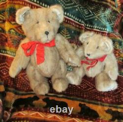 Vintage Teddy Ours 13 Real Fur Ooak Artiste Ami Folk Mink Soft Fox Coat